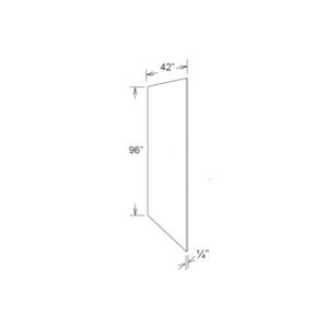 PLY4x8S Shaker Dove Accessories - Panels - PLYWOOD sheet 4' x 8' x <sup>1/4</sup>" TH