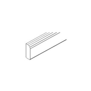 1" Scribe molding Shaker Dove Accessories - Mouldings - 1" Wide x 96" High x <sup>1/4</sup>" Deep