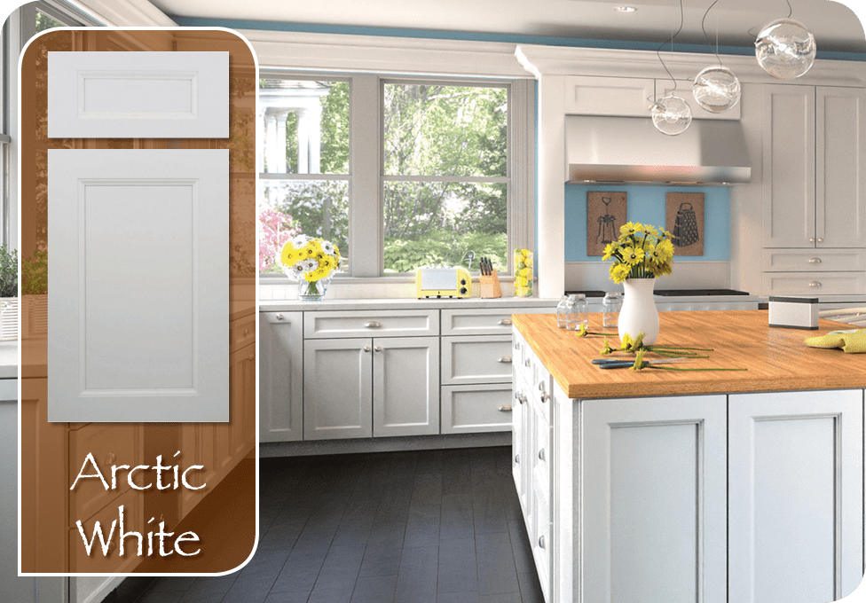 Fine Kitchen Shop by Size Arctic White
